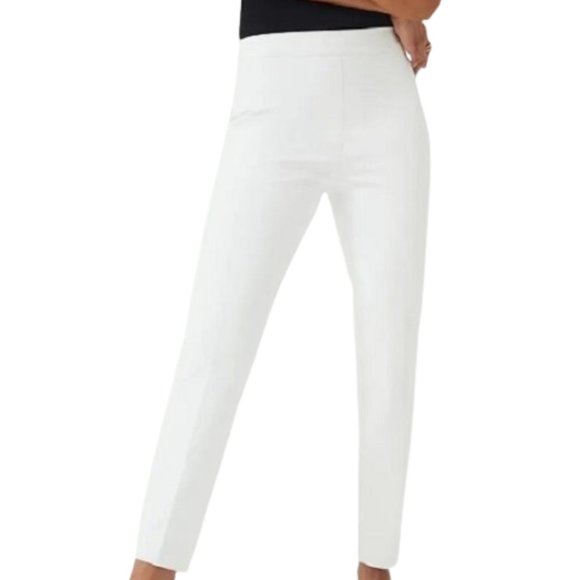 SPANX Pants - Spanx Silver Linings On-the-Go White Ankle Slim Straight Pant Women's 20372R XS